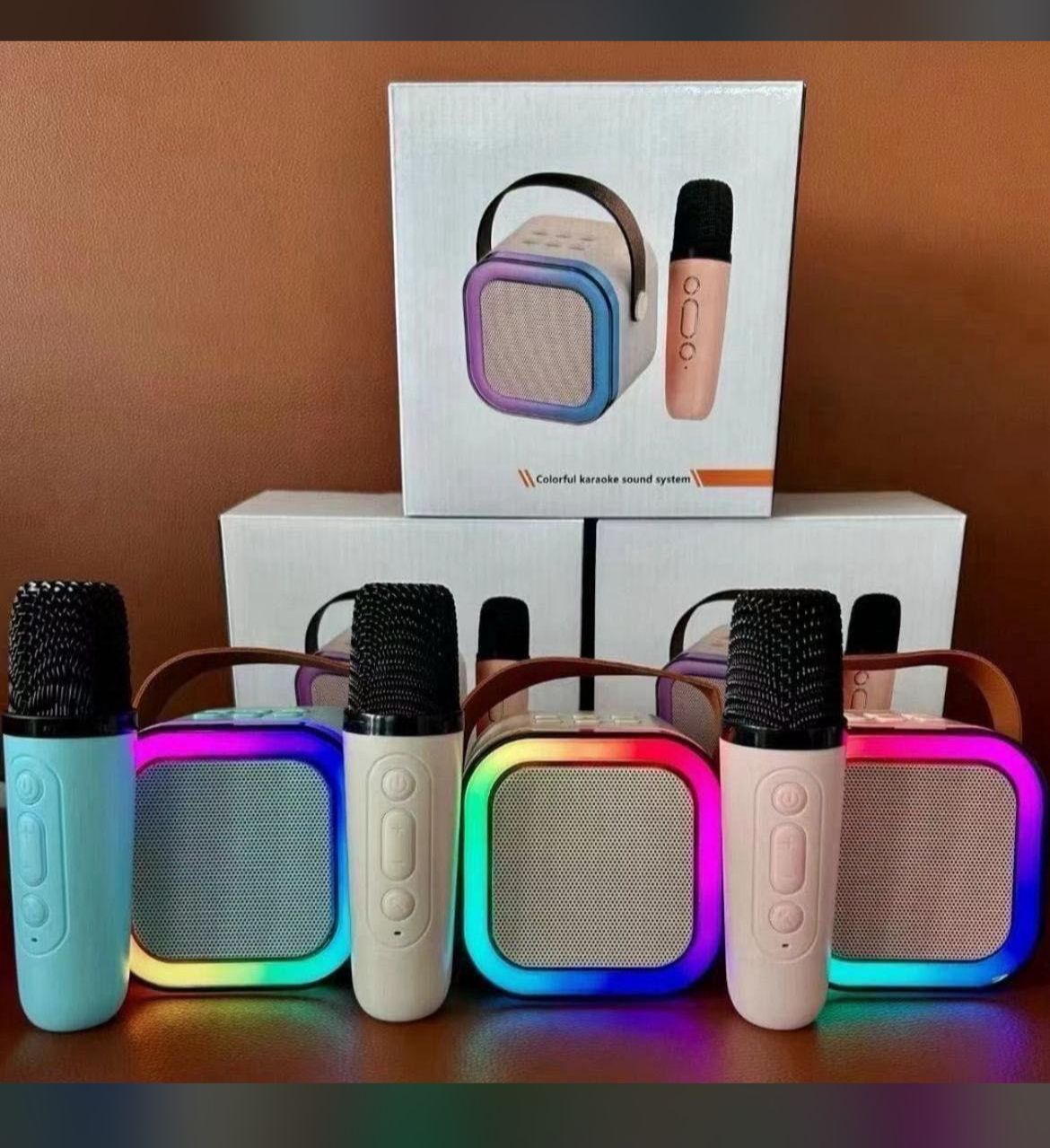 Colorful Karaoke Sound System